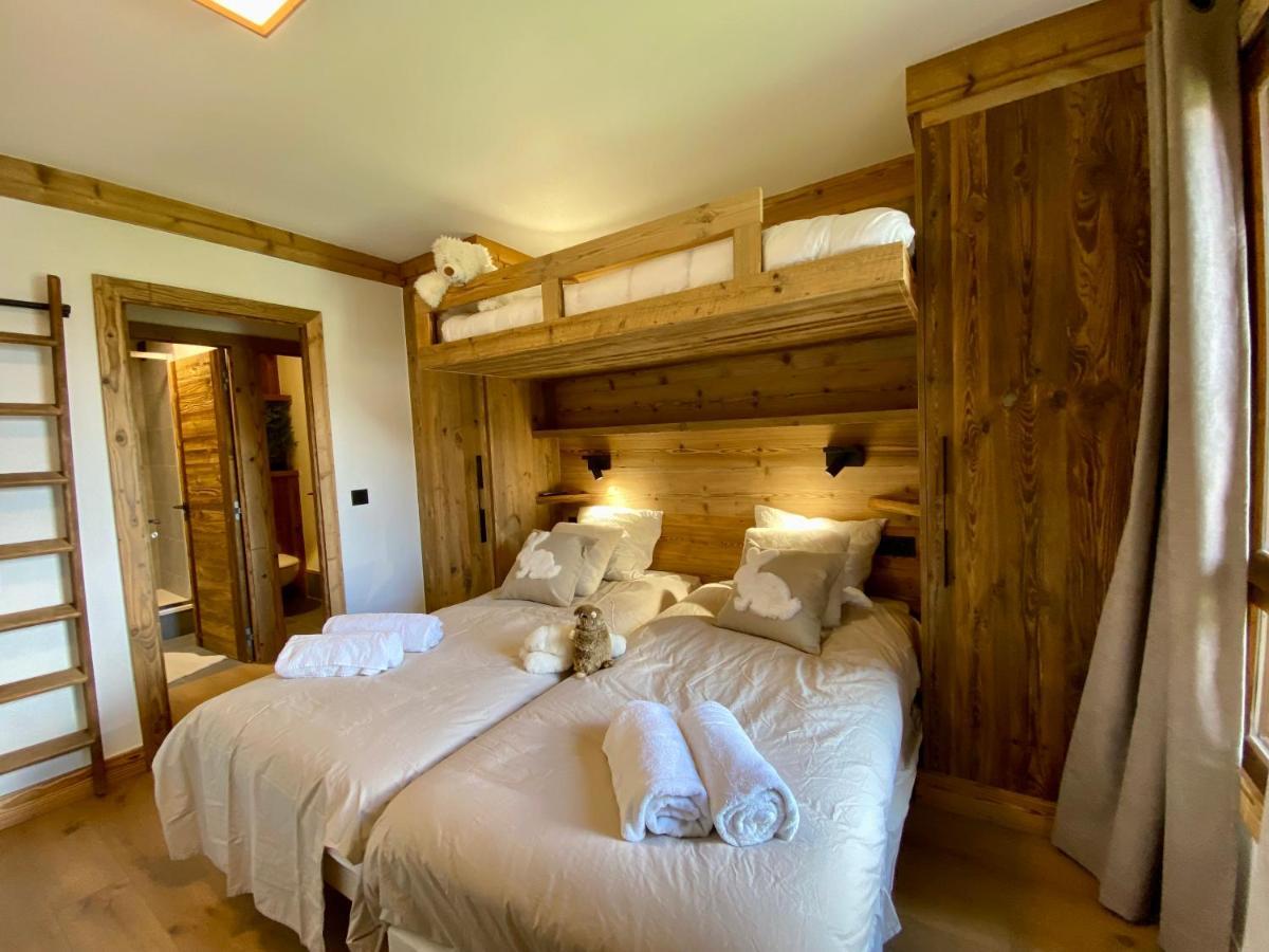 Arcs 1950 Appartement Luxe Type Chalet 5 A 7 Personnes Vue Imprenable Sur Le Montblanc Skis Aux Pieds Les Arcs  Exterior foto