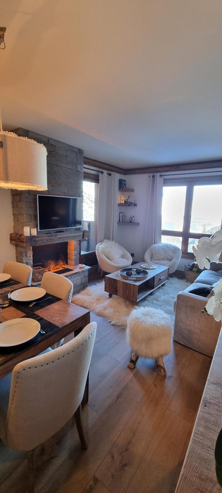 Arcs 1950 Appartement Luxe Type Chalet 5 A 7 Personnes Vue Imprenable Sur Le Montblanc Skis Aux Pieds Les Arcs  Exterior foto